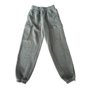 Gap Kids Vintage Soft Cargo Jogger Pants Kids XL Olive Green